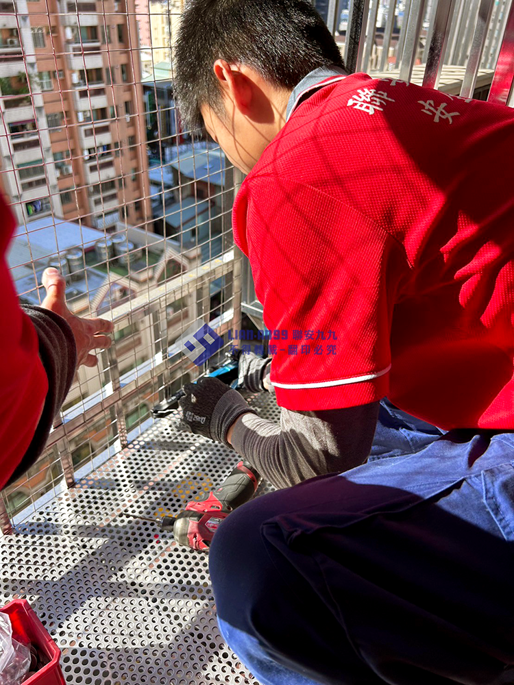 20231207台中南屯區李小姐防鴿方格網_07