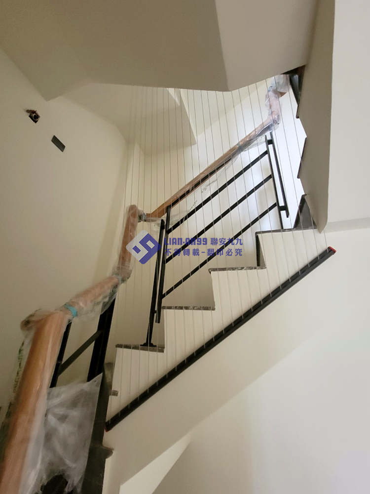 20240715台中市北屯區鍾先生樓梯防墜_01