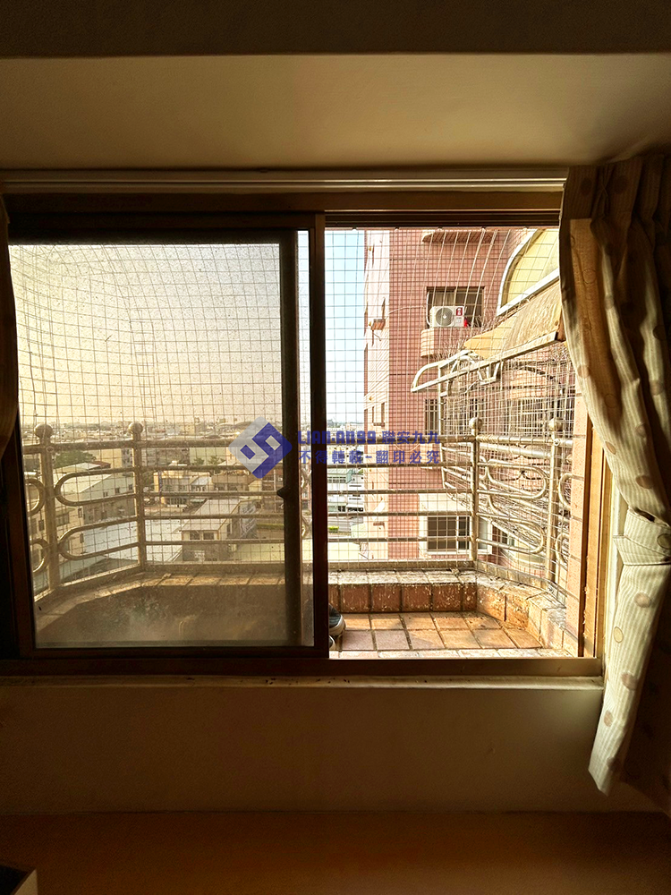 20240305雲林縣斗南鎮8樓李先生防鴿方格網_07