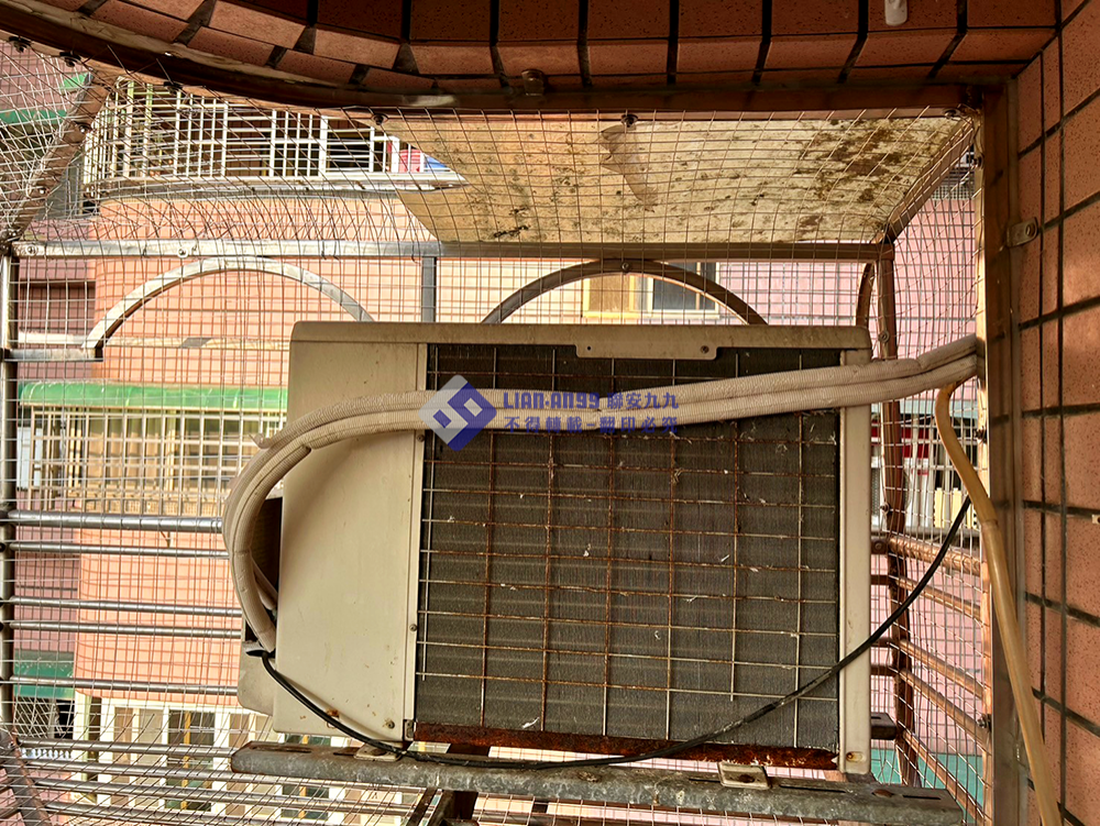 20240305雲林縣斗南鎮8樓李先生防鴿方格網_03