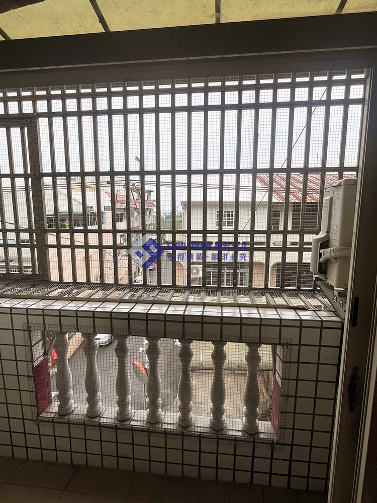20250217雲林縣莿桐鄉蘇先生防鴿方格網_02