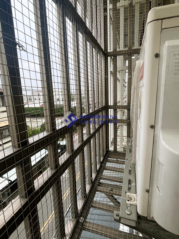 20250217雲林縣莿桐鄉蘇先生防鴿方格網_03